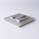 Рамка из стекла на 1 пост Favorit дымчатый W0011117