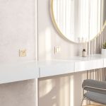 Рамка из стекла на 1 пост Favorit шампань W0011111