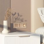 Рамка из стекла на 3 поста Favorit шампань W0031111