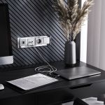 Рамка из стекла на 4 поста Diamant зеркальный W0041220