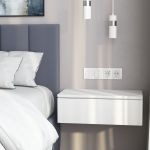 Рамка из стекла на 4 поста Favorit белый W0041101