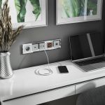 Рамка из стекла на 5 постов Diamant зеркальный W0051220