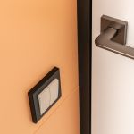 Рамка из поликарбоната на 1 пост Stark черный W0011808