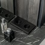 Рамка из поликарбоната на 2 поста Stark черный W0021808