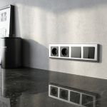 Рамка из поликарбоната на 4 поста Stark серебряный W0041806