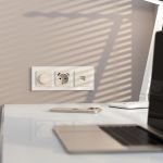 Розетка Ethernet RJ-45 (перламутровый рифленый) W1181013