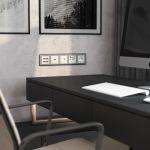 Розетка Ethernet RJ-45 (перламутровый рифленый) W1181013