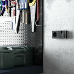 Розетка с заземлением Gallant черный/хром W5071035