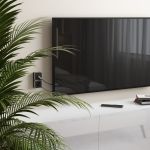 ТВ-розетка оконечная Gallant черный/хром W5083035