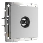 W1183006/ ТВ-розетка оконечная (серебряный) W1183006