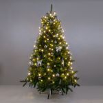 Гирлянда занавес на ель теплый белый 0,45*1,5м IP20 200-003 теплый белый