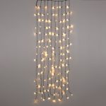 Гирлянда занавес на ель теплый белый 0,45*1,5м IP20 200-003 теплый белый