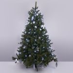 Гирлянда занавес на ель белый 0,45*1,5м IP20 200-003 белый