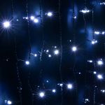 Гирлянда занавес на ель белый 0,45*1,5м IP20 200-003 белый