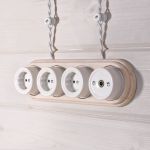 Ретро кабель витой 2х1,5 белый 50 м W6452501