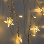 Гирлянда бахрома теплый белый 1,8*0,5м IP20 100-002 теплый белый