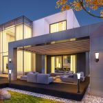 Ландшафтный светильник чёрный IP54 1417 TECHNO