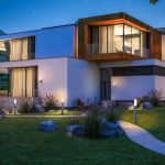 Ландшафтный светильник серый IP54 1419 TECHNO