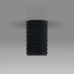 Накладной потолочный светильник GU10 черный DLN112 GU10