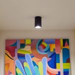 Накладной потолочный светильник GU10 черный DLN112 GU10