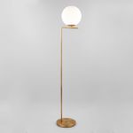 Торшер в стиле Loft 01083/1 латунь