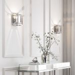 Настенный светильник с хрусталем 312/1 Strotskis