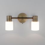 Настенный светильник с поворотными плафонами 20089/2 бронза