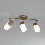 Настенный светильник с поворотными плафонами 20089/3 бронза