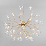 Подвесная люстра со стеклянными плафонами 565