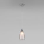 Подвесной светильник со стеклянным плафоном 50085/1 хром