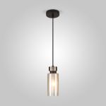 Подвесной светильник со стеклянным плафоном 50115/1 черный