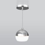 Подвесной светодиодный светильник DLS023 9W 4200K белый/хром