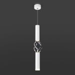 Подвесной светодиодный светильник 50191/1 LED белый/хром