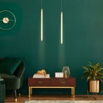 Подвесной светодиодный светильник 50189/1 LED матовое золото