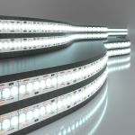 Светодиодная лента 12 В 24 Вт/м 240 Led/м 2835 IP20, холодный белый 6500 K, 5 м Лента светодиодная 12V 16W 240Led 2835 IP20 холодный белый, 5м