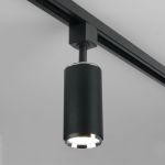 Трековый светильник для однофазного шинопровода Svit GU10 Черный/хром MRL 1013