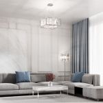 Умная подвесная люстра с хрусталем 312/6 Strotskis Smart