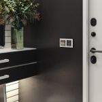 Умный сенсорный выключатель одноклавишный (черный) W4510608