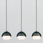 Подвесной светильник 50106/3 античная бронза/черный