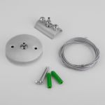 Набор для подвеса 2 метра хром TRF-1-200-CH