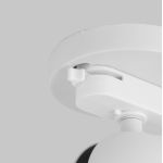 Однофазный шинопровод-адаптер белый TRAF-1-WH