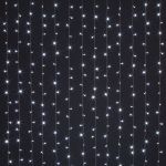 Новогодняя гирлянда занавес белый 2*3м IP20 200-002 белый