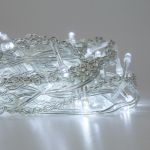 Новогодняя гирлянда занавес белый 1,5*1м IP20 200-001 белый