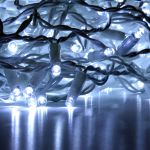 Новогодняя гирлянда занавес белый с эффектом мерцания 2*3м IP65 200-101 белый с эффектом мерцания