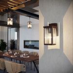 Подвесной уличный светильник Lame H кофе IP33 GL 1006H