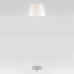 Торшер классический с абажуром 01072/1 хром