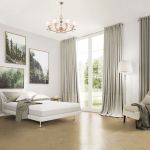 Классический торшер с абажуром 01072/1 золото