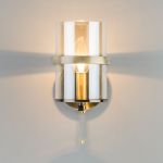 Классическое бра со стеклянным плафоном 60085/1