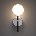 Настенный светодиодный светильник 90173/1 хром