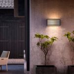 Настенный уличный светильник 1409 TECHNO черный IP54 1409 TECHNO чёрный